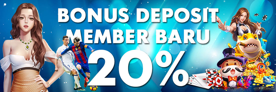 BONUS NEW MEMBER 20%